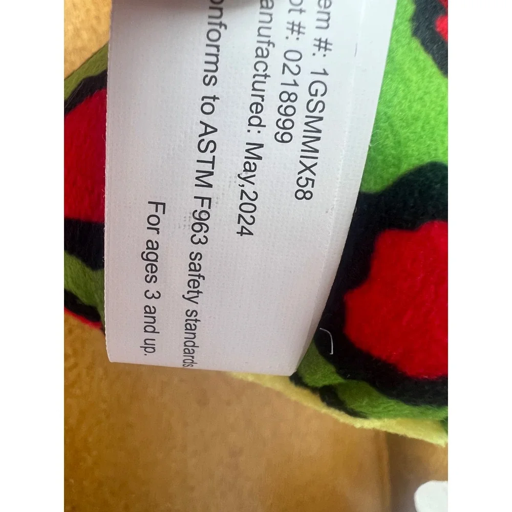 A&A Global Industries Green‎ Red Spotted Frog Plush Stuffed Animal 1GSMMIX58 NEW